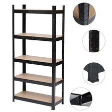 Storage Shelving Unit Garage Storage Rack 5-Tier Adjustable 1653 lbs Load