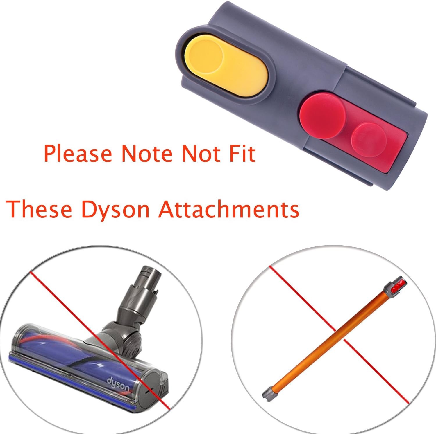 Replace Dyson Adapter Converter for Dyson V8 Animal V8 Absolute V10 Absolute