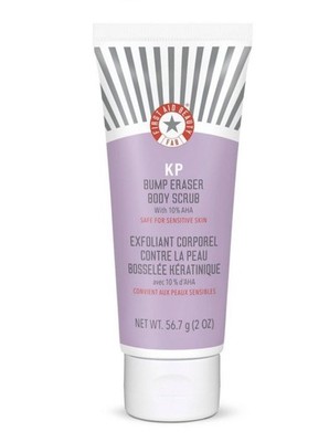 Body Scrub with 10% AHA- First Aid Beauty - KP Bump Eraser  8OZ-226g