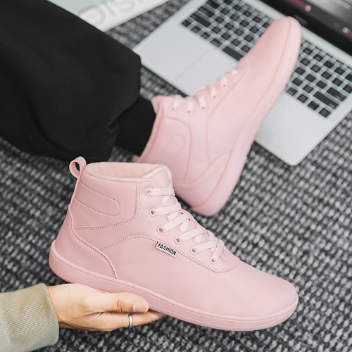 Outdoor Leather Casual Shoes Wide Toe Women Men Barefoot Shoes Plush Lining EU48 - Picture 51 of 54