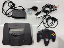 Nintendo 64 N64 Console, Controller, Power Supply Etc Tested & Working Ref 806