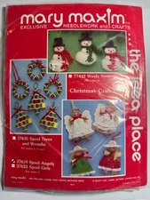 Mary Maxim VTG Spool Angel Kit #37634 New Unopened