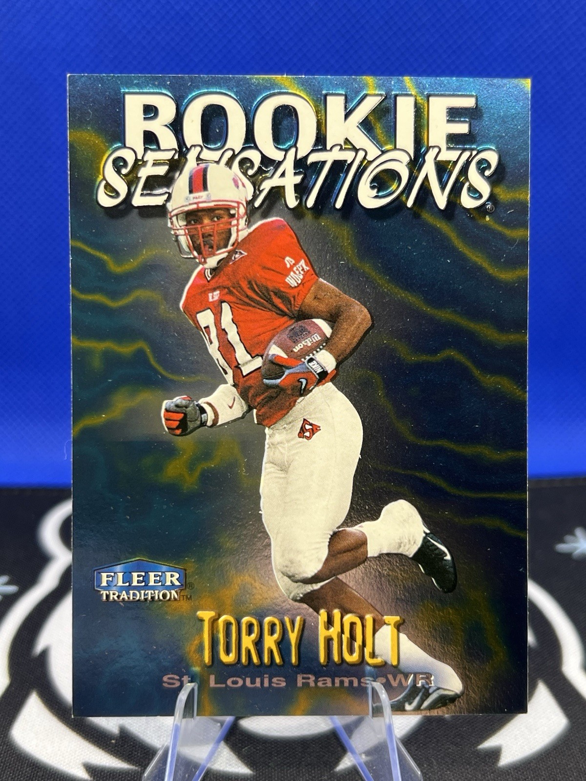 Torry Holt Fleer Tradition Rookie Sensations #9 Base