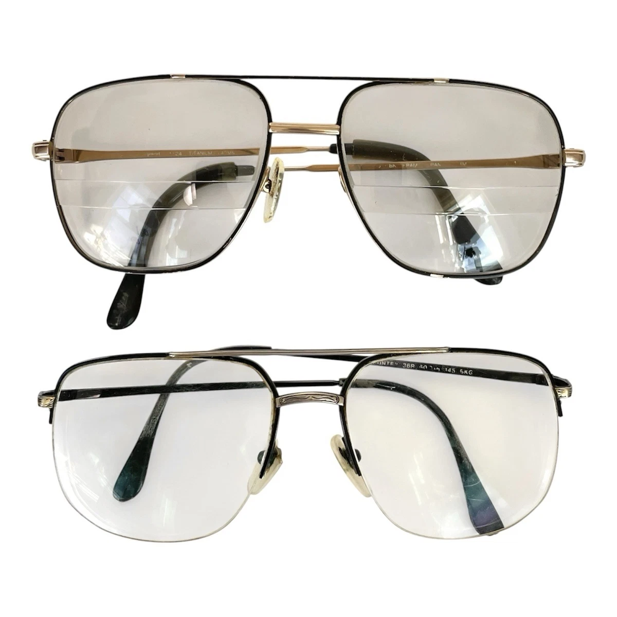Aviator Men Gold Vintage Eyeglasses | eBay display picture 3