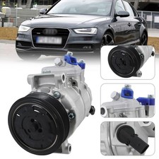 AIR CON AC COMPRESSOR PUMP FOR AUDI A4 B8 8K A5 8T A6 C6 Q5 8RB 2.0 2008-2016 UK