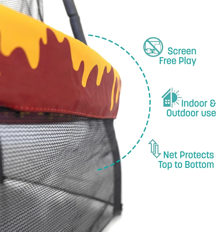 Mini trampolín Skywalker Hundred Acre Woods 60" Winnie The Pooh Foto 2 de 4