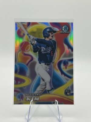 2025 Topps Chrome Hyesong Kim #MM-6 RC Melt Mashers Refractor  LA Dodgers 