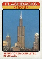 2022 Topps Heritage #NF-13 Sears Tower Completed in Chicago News Flashbacks