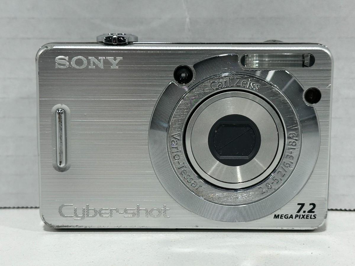 Sony Cyber-Shot DSC-W55 7.2 MP 3x Optical Zoom Compact Digital
