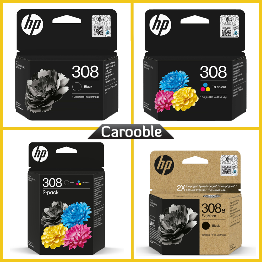Original HP 308 / XL Black and Colour Ink Cartridge Selection | eBay UK