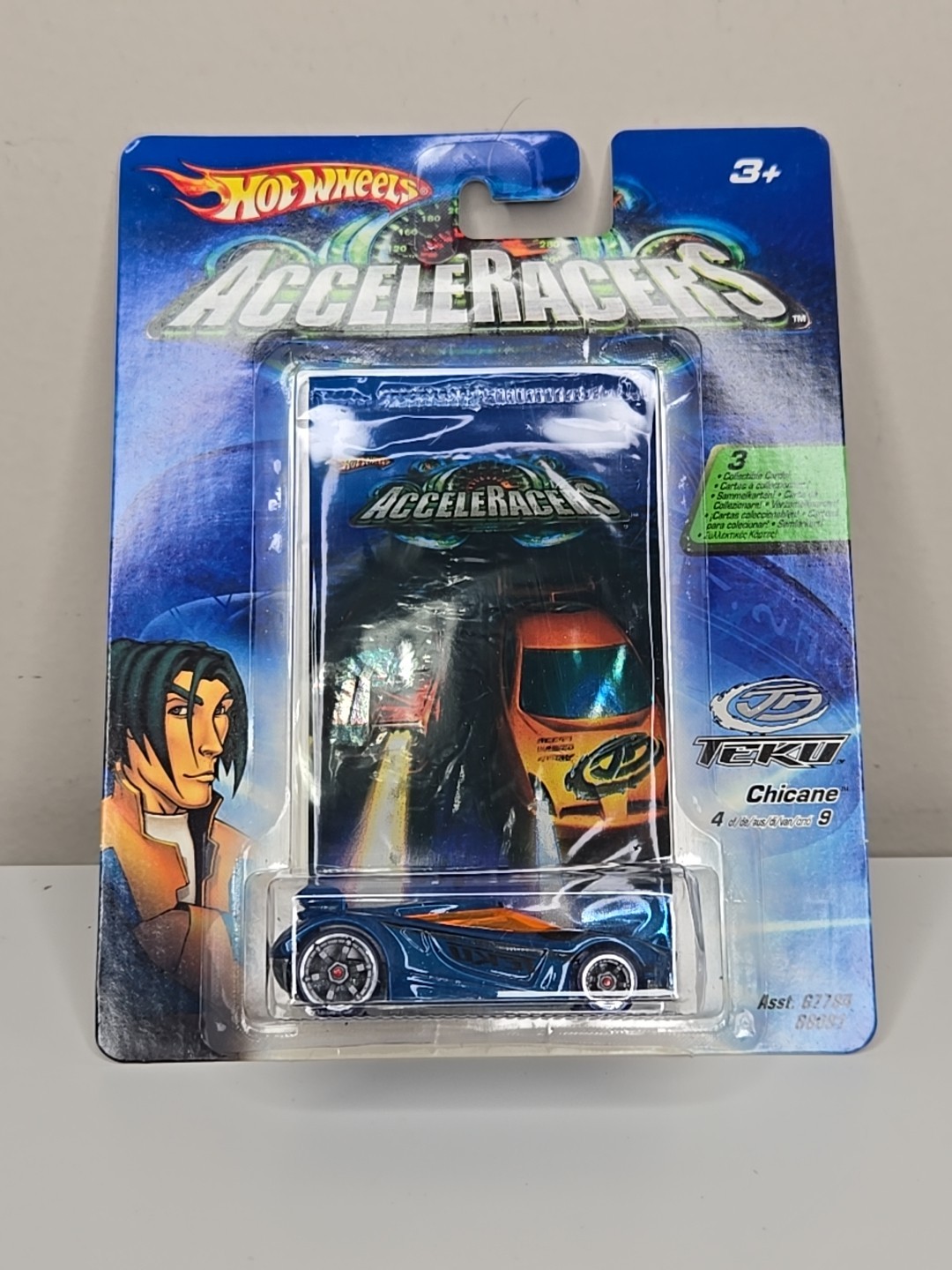 Hot Wheels Acceleracers Teku Chicane # 4 Of 9 Bad Blister AC3