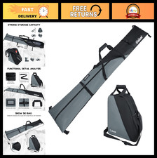 Ski  Boot Bag Combo for Air Travel - Fits Skis Up to 180CM  Boots US13