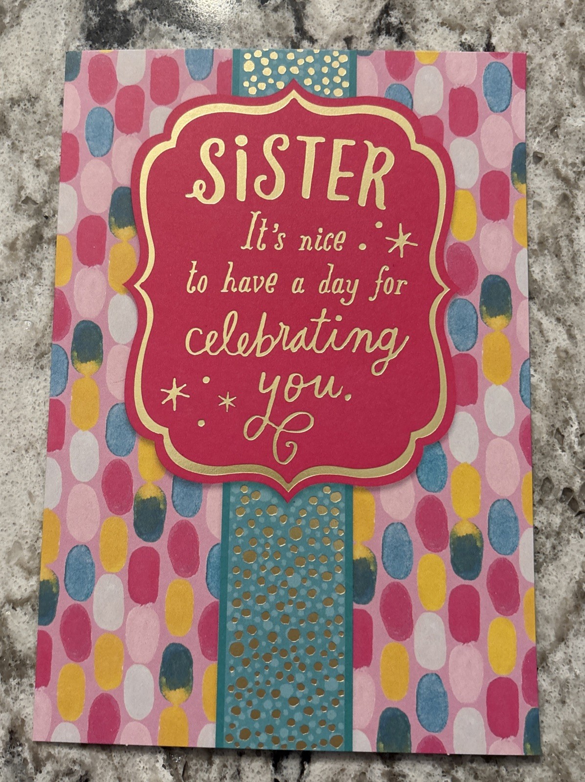 Beautiful Birthday Card for Sisters