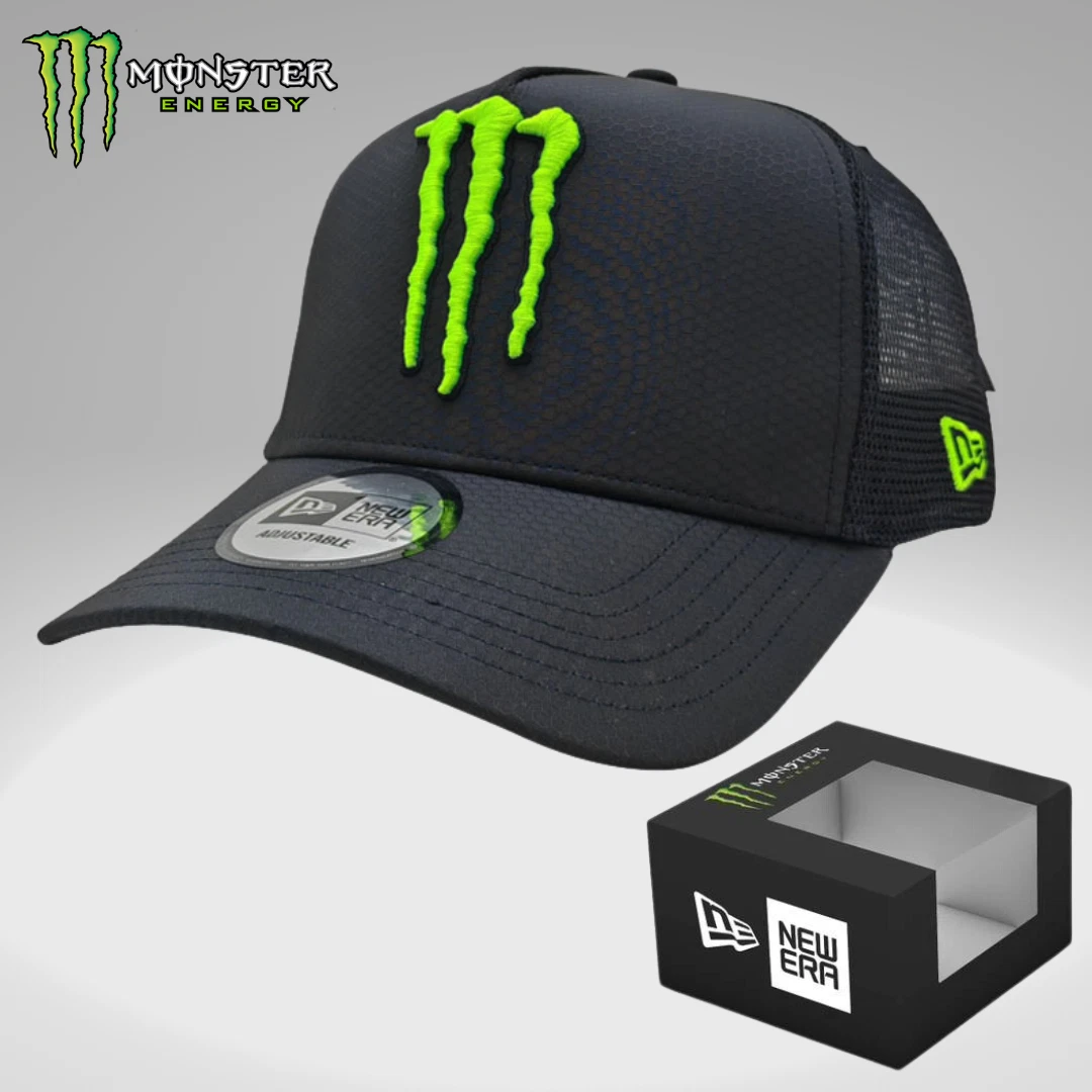 Hat Snapback New Era Black Mesh - Athlete Only with Box