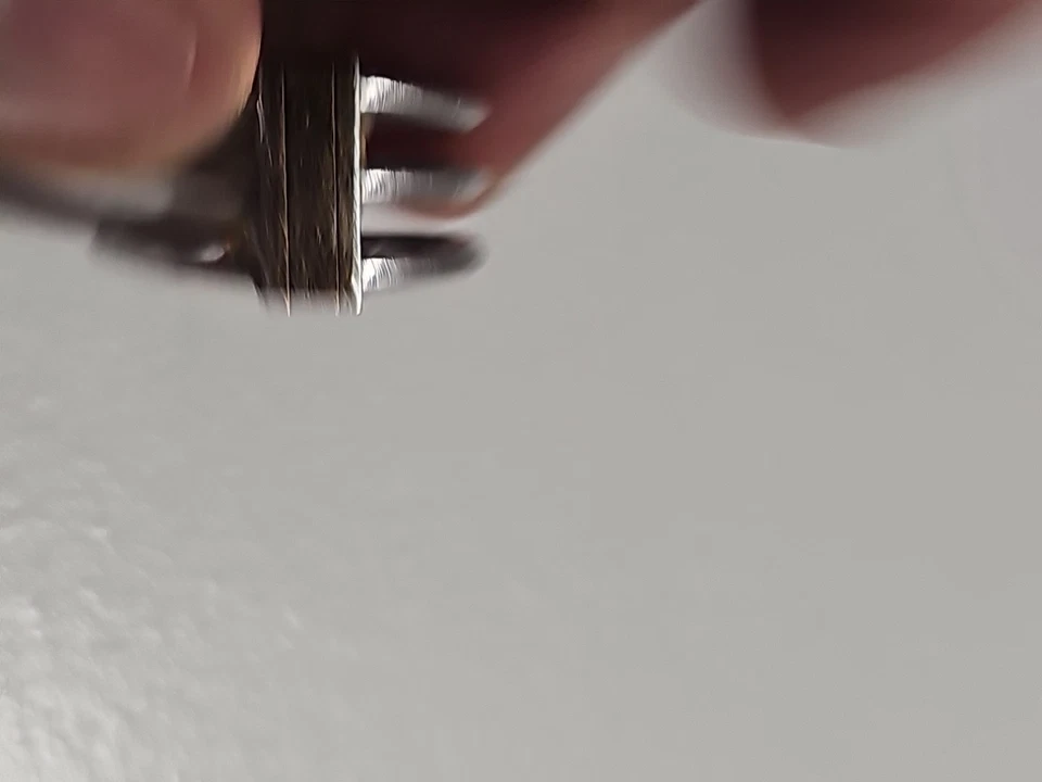 Anillo Calvin Klein KJBDMR000106 Damas Acero Inoxidable Tono Plata/Dorado Talla M Foto 3 de 4