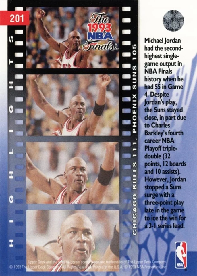 1993-94 Upper Deck Basketball Cards #'s 201-400 You Pick Nmmt + Free Shipping - Image 2 of 2