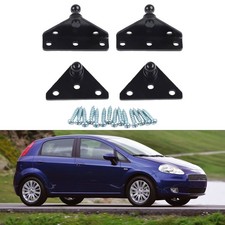 Strong Construction Steel Kits of 2 Pcs L Type and Flat Shape Brackets