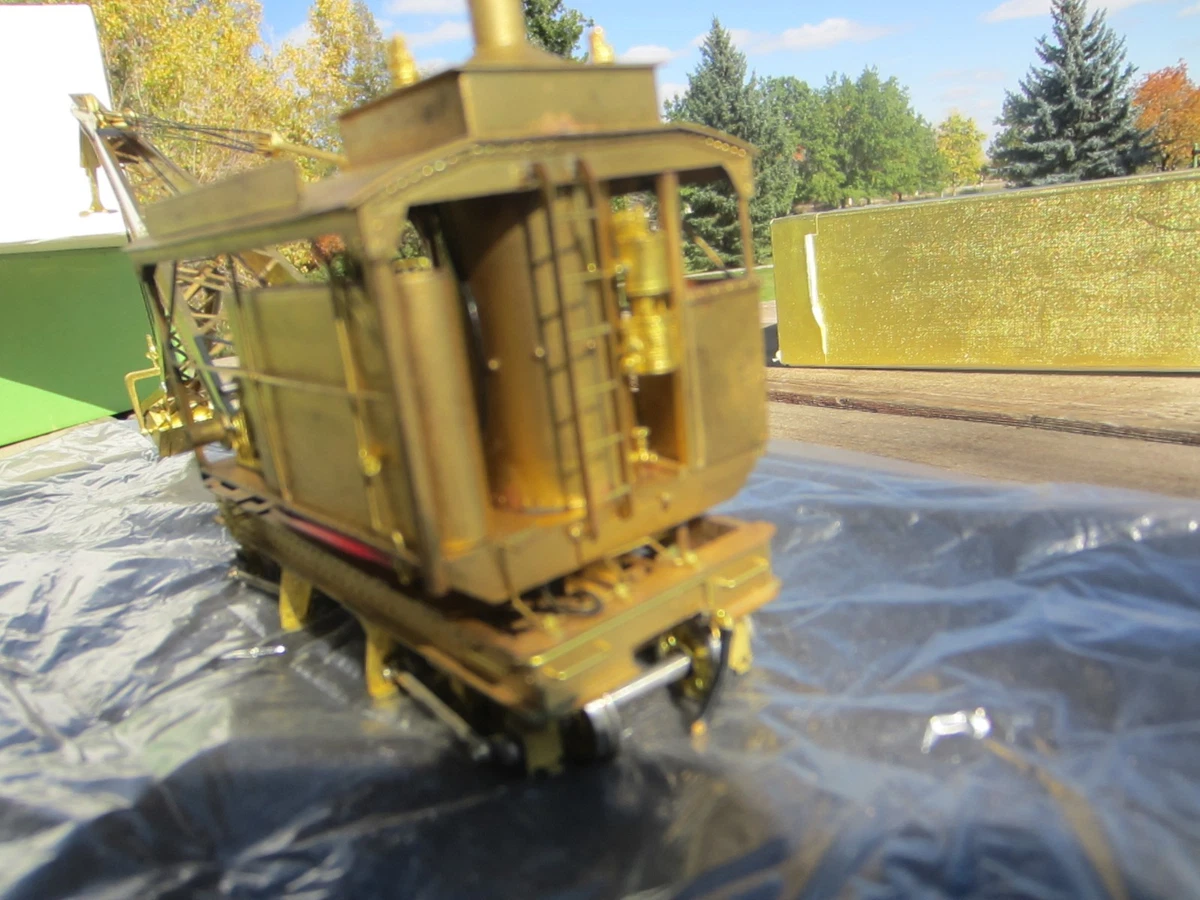 On3 RGS #20 Ditcher American Hoist Powered Unptd Brass New OB