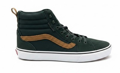 VANS Filmore Hi Vansguard Vans Off The Wall Schuhe Sneaker Herren Leder grün NEU