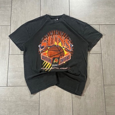 Abercrombie NBA Phoenix Suns Western Conference Graphic Tee Black XXL 25x32.5