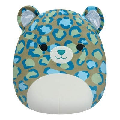 SQUISHMALLOWS PLÜSCH 30 CM ENOS DER LEOPARD KUSCHELKISSEN NEU