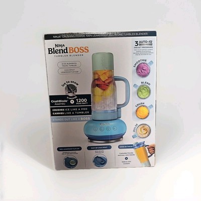 Ninja Blend BOSS Personal Smoothie Blender with 26oz BLUE