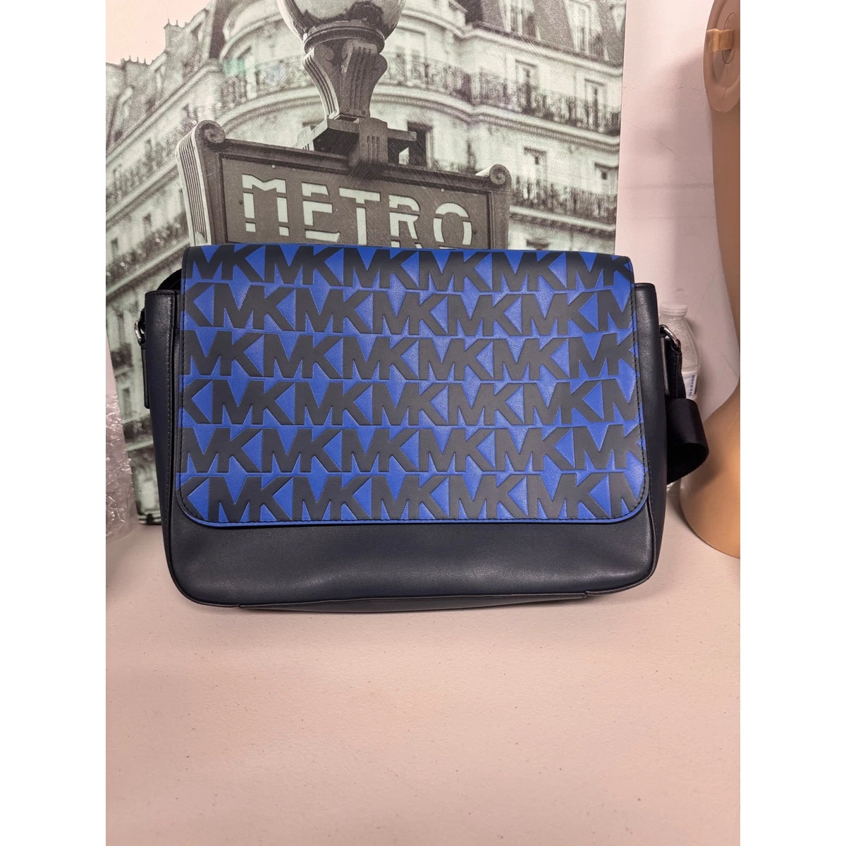 Michael Kors Blue Men's Messenger Bags for sale | eBay