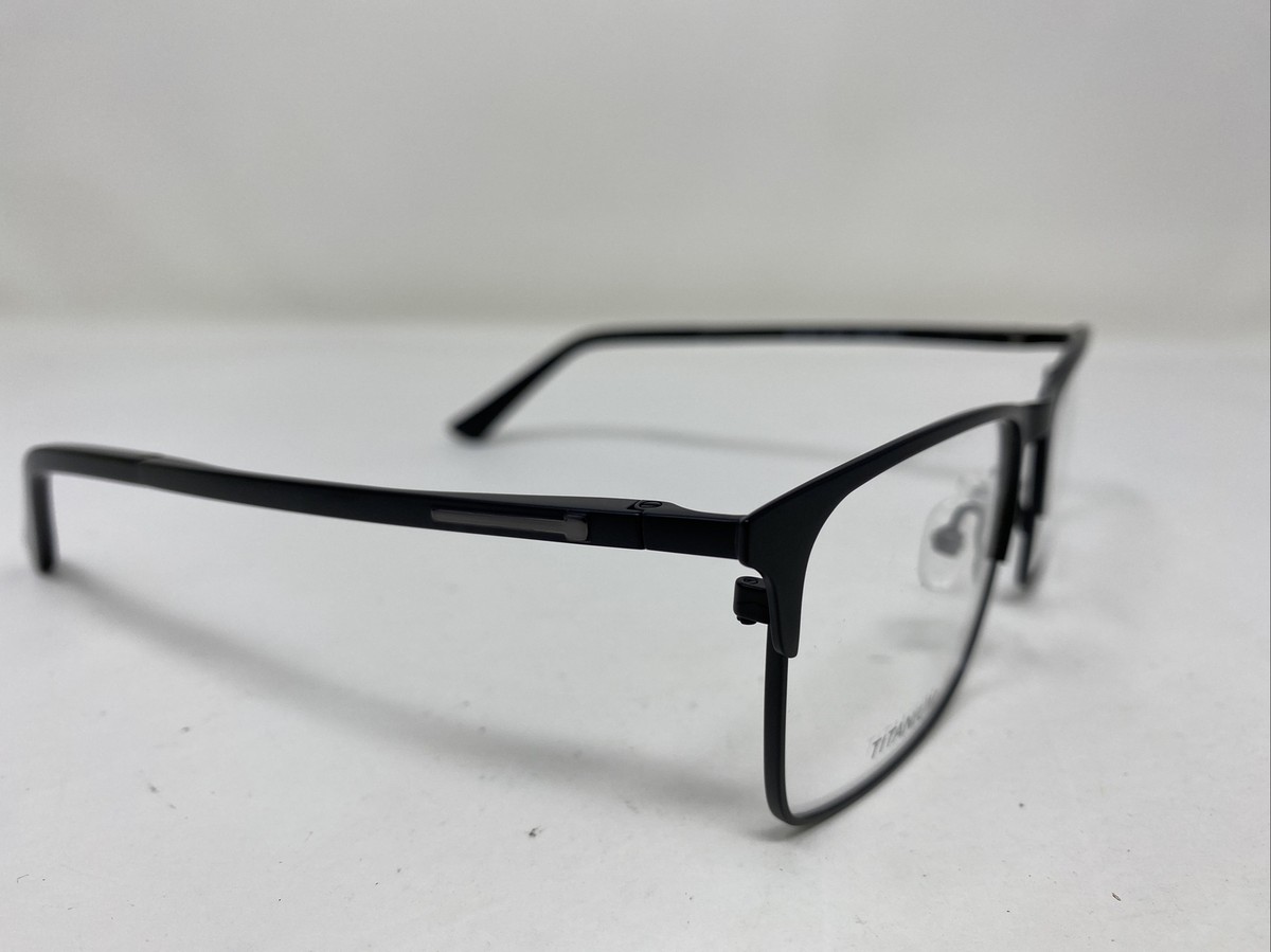 SUPERFLEX EYEGLASSES FRAME SF-1107T M100 55-18-145 BLACK FULL RIM