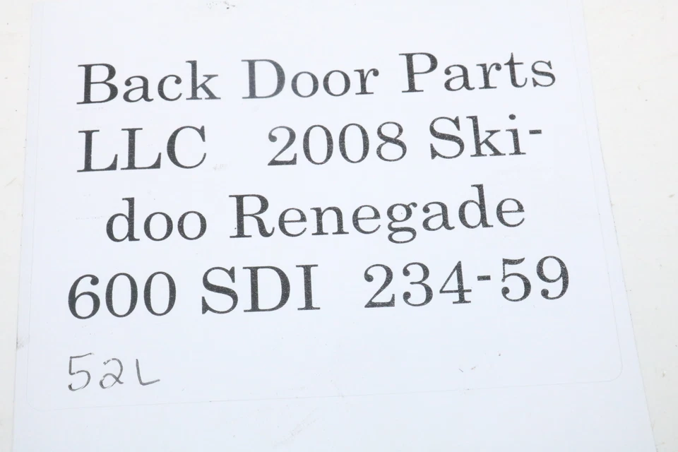 Ski-doo Mxz Renegade 600 Sdi Xp 2008 cadena de transmisión en pista 52 eslabones 104 paso Foto 4 de 4