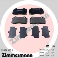 Zimmermann BremsbeläGe Bremsbelegsatz Vorne FüR Mazda MX-5 Iv Fiat 124 Spider