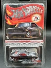 a 2019 Hot Wheels BLACK CUSTOM CAMARO Redline Club RLC Membership w Button PATCH
