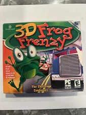 3D Frog Frenzy And Flying Frogs Video Game - Windows 98 Higher Arcade 2003