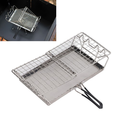 Foldable Stainless Steel Camping Toaster For Picnic Portable Stove Toaster - Picture 20 of 22