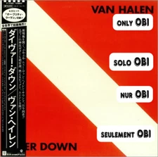 VAN HALEN Diver Down Japan ( P-11189 ) ***Only OBI***