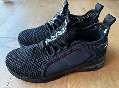 Women's Rona Safety Shoe Luna Black Steel Toe With Kevlar