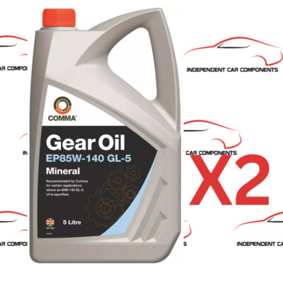 X2 Comma Gear Oil EP85W140 - 5 Litre