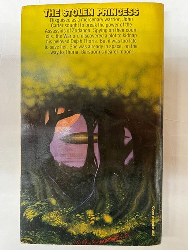 The Martian Tales of Edgar Rice Burroughs Paperback 1979 Print Sold Separately - Foto 13 di 15