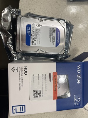 Three Hard Drives Equaling 7 Tb Storage, One Open Box 2tb And Two Used Drives