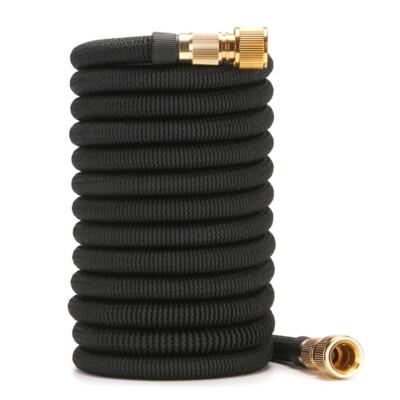 25ft No-Kink Flexible Triple Layered Latex Expandable Garden Hose
