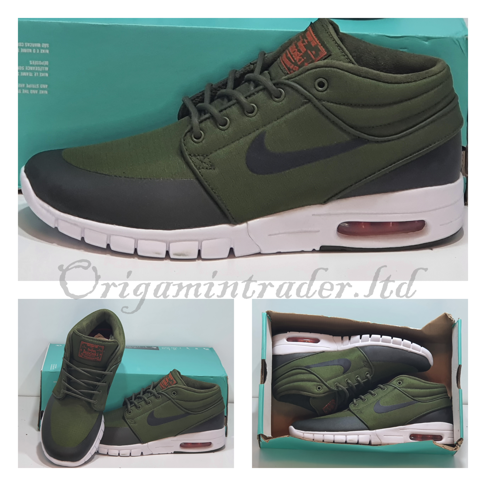 Nike Sb Stefan Janoski Max Mid Trainers 