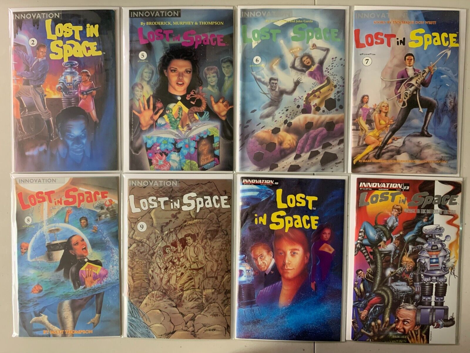 Lost in Space Innovation Comics lot #2-15 + special 10 diff avg 7.0 (1991-93)