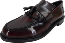 Mens Ikon Original Vintage Retro Mod all Leather SELECTA Loafers