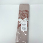 Williams Sonoma Thanksgiving Turkey Jacquard 18.5”x 108” Table Runner Cotton NWT