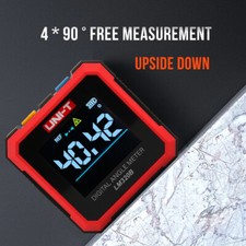 UNI-T Digital Inclinometer Electronic Angle Gauge Protractor Magnetic Bas 300MAH
