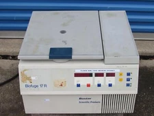 Heraeus Sepatech Baxter Biofuge 2752 17 R Benchtop Centrifuge w/Rotor #2147