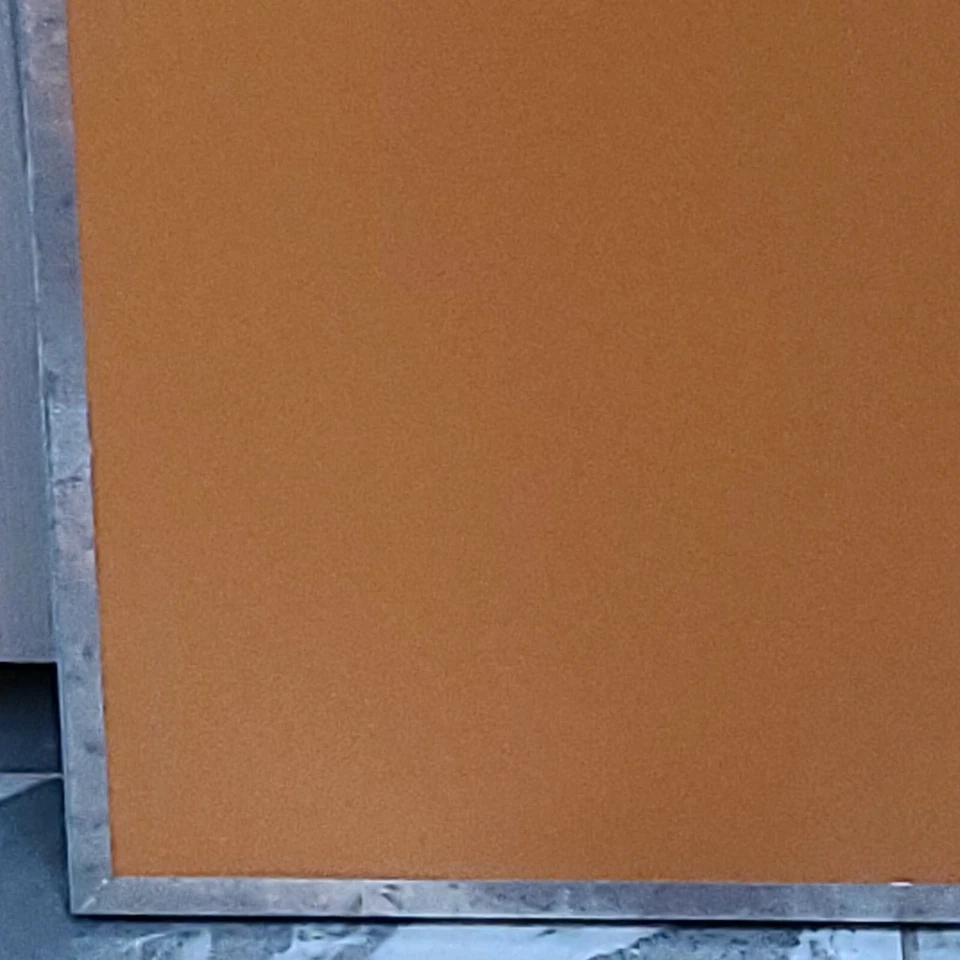 Pottery Barn Teen Dry Erase Board Metal Frame Orange NEW 20" Square heavy duty - Image 2 of 4