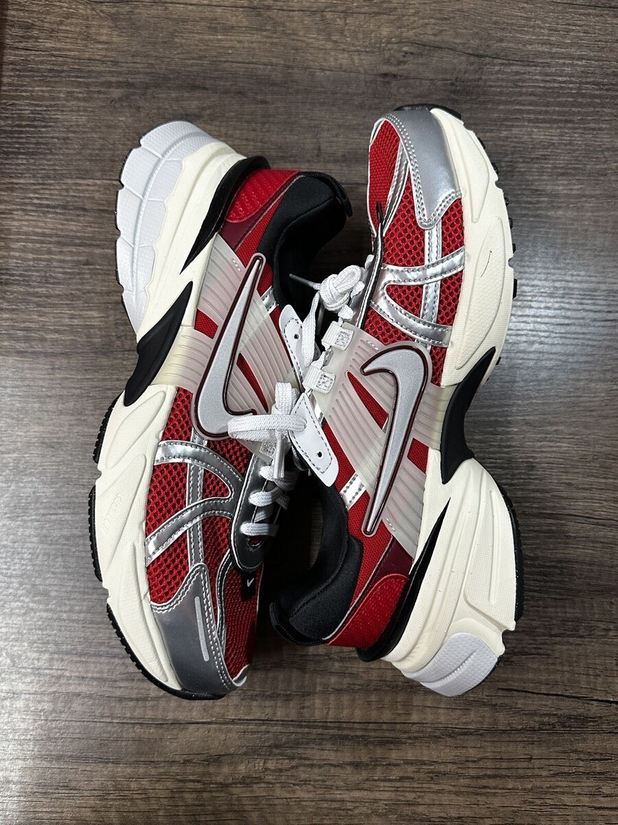 Nike V2K Run Gym Red Black FD0736-600 Women's Size 10 Nike V2K Run Gym Red Black FD0736-600 Women's Size 10