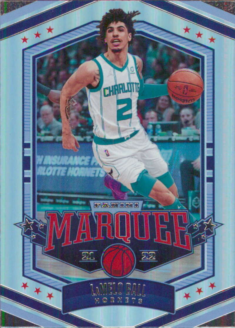 2021-22 Panini Chronicles Marquee #361 LaMelo Ball Charlotte
