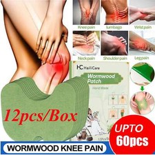 60PC Knee Relief Plaster Sticker Wormwood Extract Knee Pain Joint Ache Patches