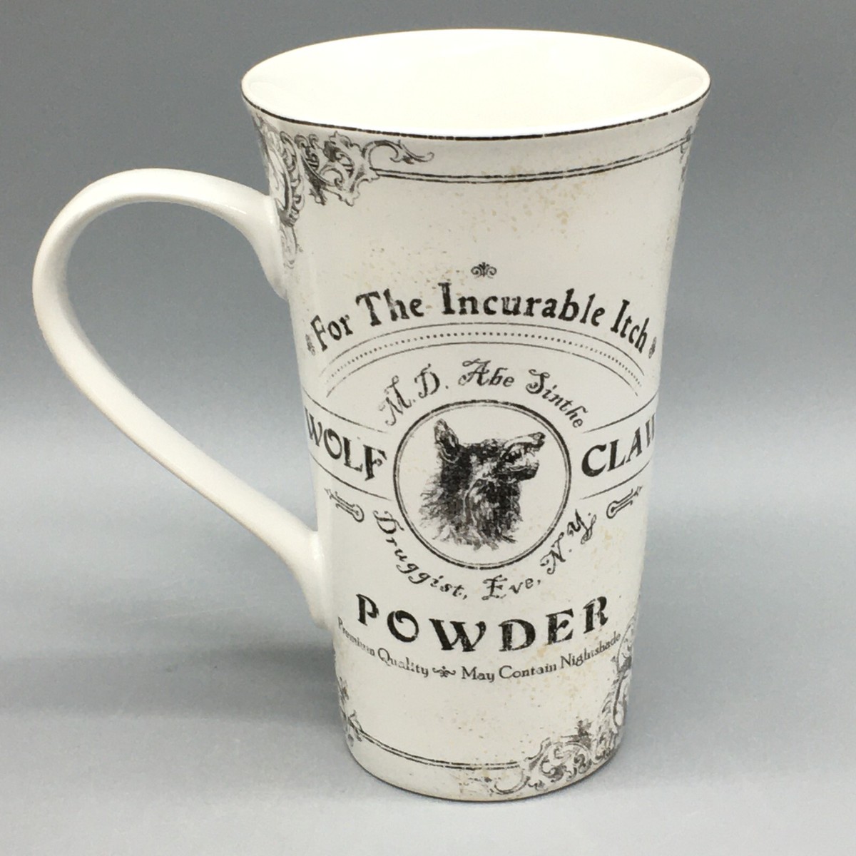 222 Fifth Halloween Latte Mug Set HALLOW APOTHECARY Frog Spider